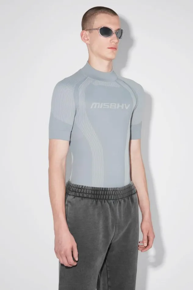 Tops Men MISBHV Sport TShirt Stone Grey