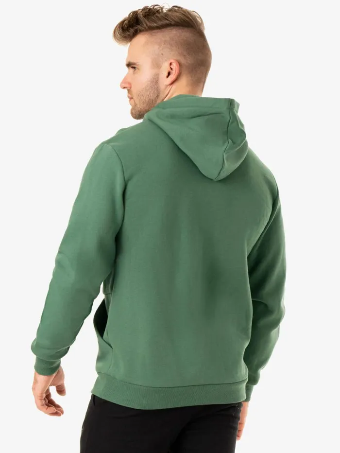 Tops Mens Ryderwear Limitless Zip Up Jacket Forest Green