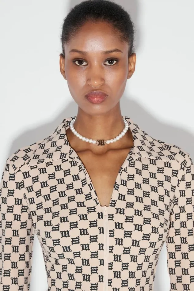 Tops Women MISBHV Monogram 90039S Shirt Beige