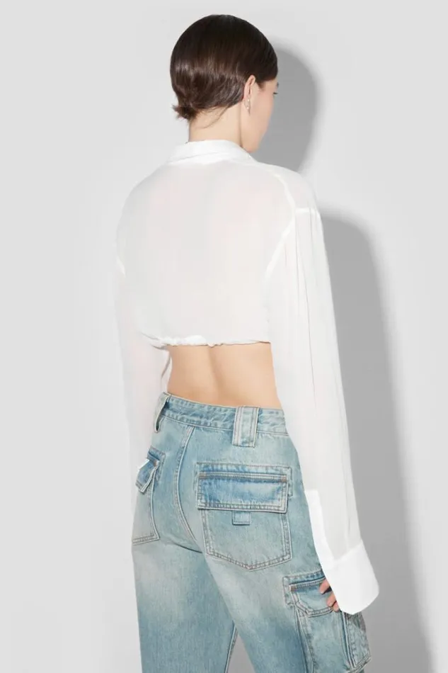 Tops Women MISBHV Resort Croped Shirt Off White