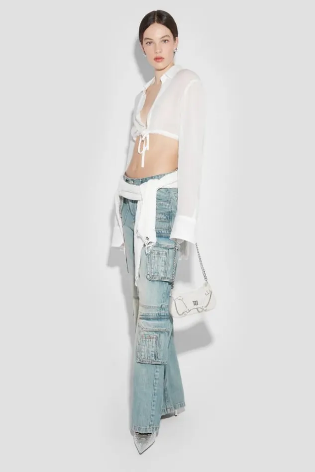 Tops Women MISBHV Resort Croped Shirt Off White