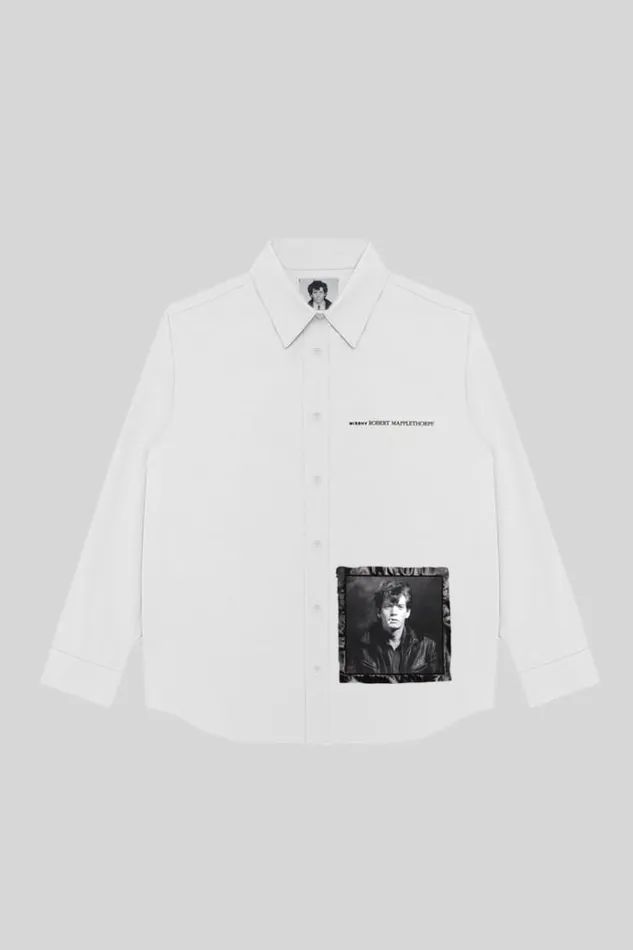 Tops Women MISBHV Self Portrait 1980 Robert Mapplethorpe Shirt White