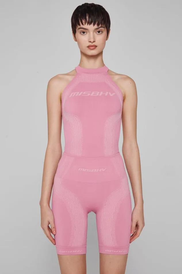 Tops Women MISBHV Sport Halter Top Bubblegum