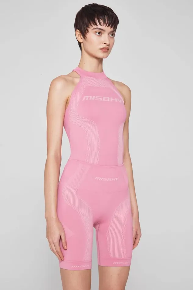Tops Women MISBHV Sport Halter Top Bubblegum