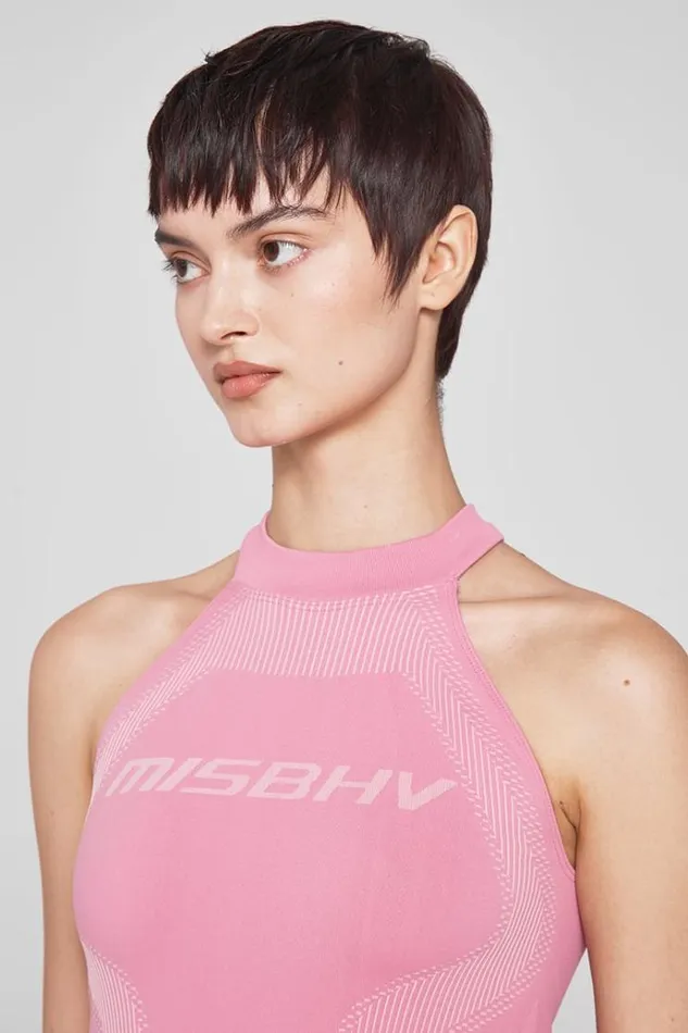 Tops Women MISBHV Sport Halter Top Bubblegum