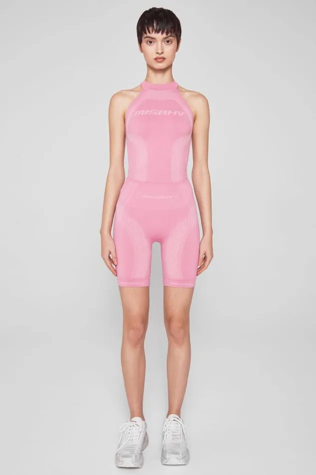 Tops Women MISBHV Sport Halter Top Bubblegum