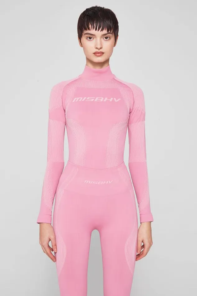 Tops Women MISBHV Sport Longsleeve Bubblegum