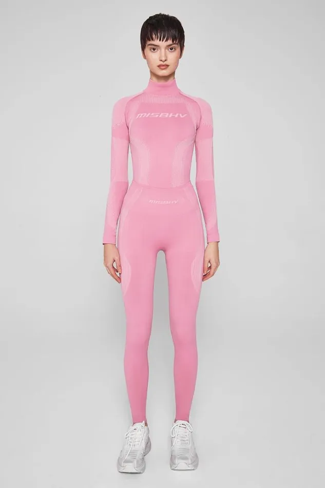 Tops Women MISBHV Sport Longsleeve Bubblegum