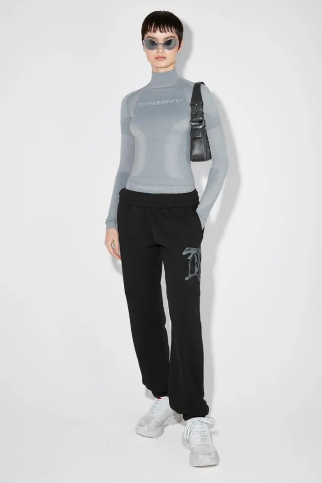 Tops Women MISBHV Sport Longsleeve Steel Blue