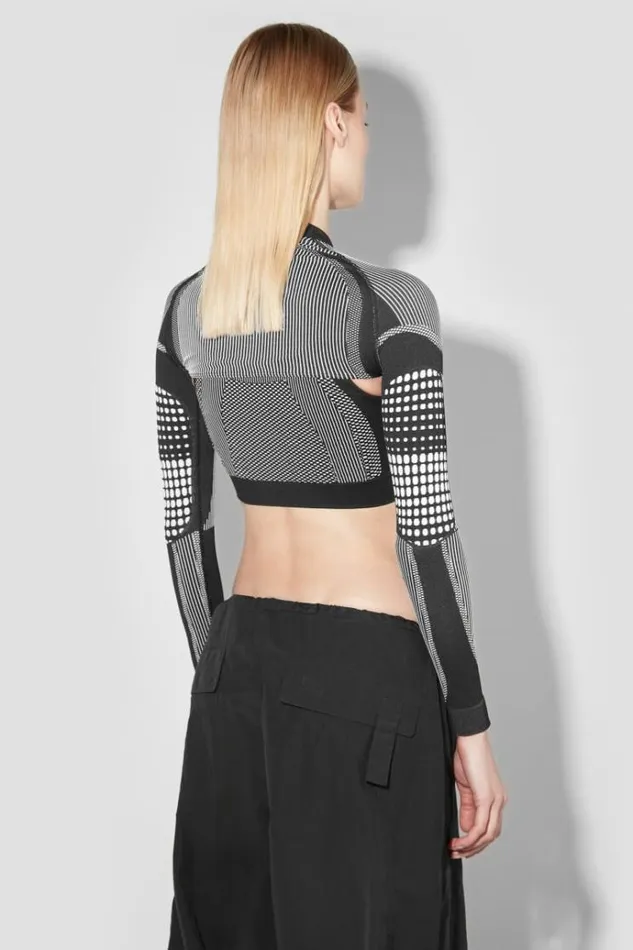 Tops Women MISBHV Sport Shrug Longsleeve Blackwhite