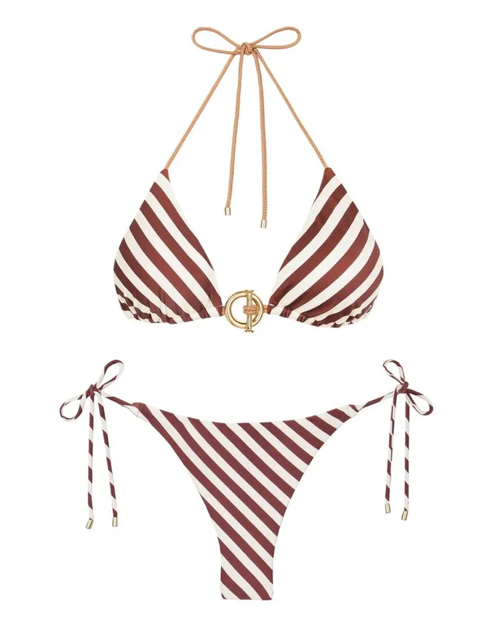 Tops Women ViX Paula Hermanny Audrey Tri Top 8211 Boardwalk