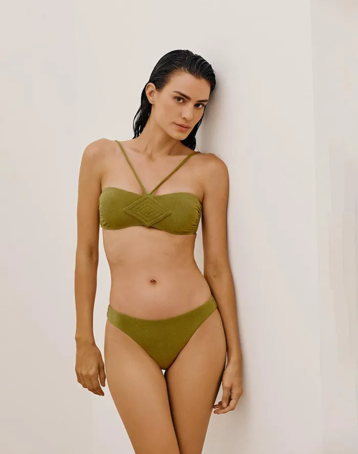 Tops Women ViX Paula Hermanny Barbara Top 8211 Avocado
