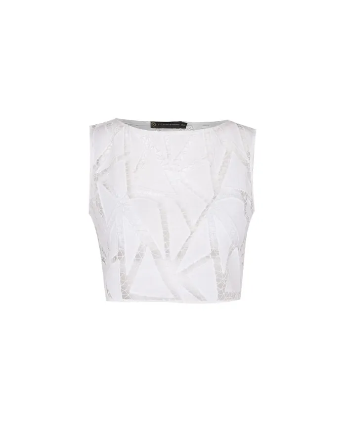 Tops Women ViX Paula Hermanny Elara Blouse 8211 Off White