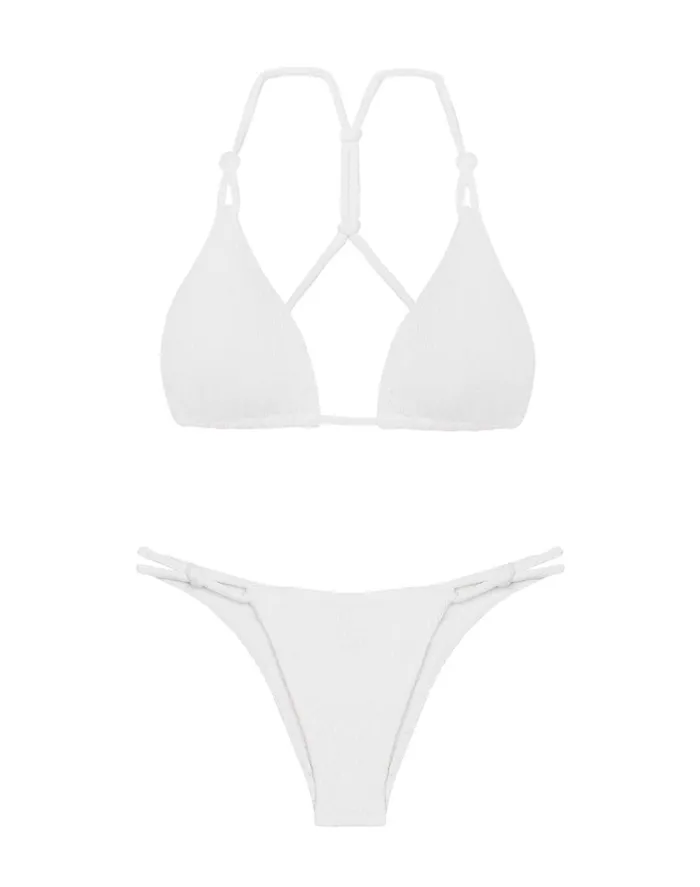 Tops Women ViX Paula Hermanny Firenze Edie T Back Top 8211 White