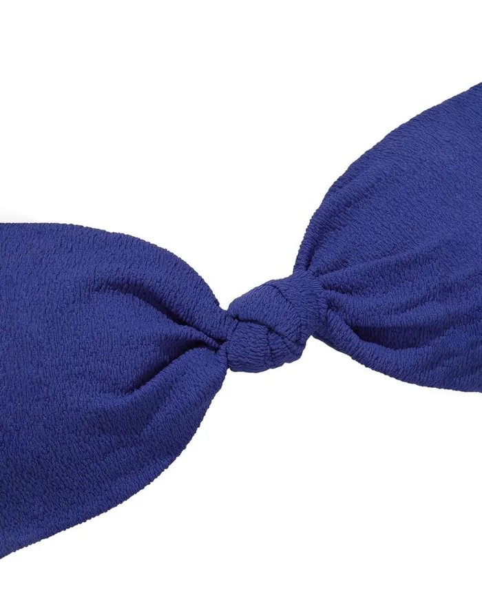 Tops Women ViX Paula Hermanny Firenze Erin Knot Top 8211 Lazuli