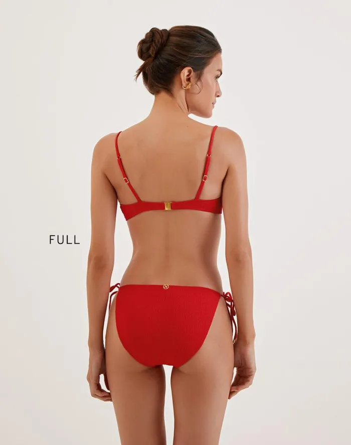 Tops Women ViX Paula Hermanny Firenze Lou Top 8211 Red Pepper