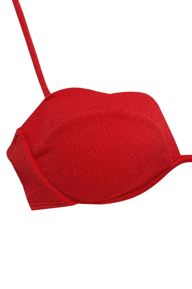 Tops Women ViX Paula Hermanny Firenze Lou Top 8211 Red Pepper