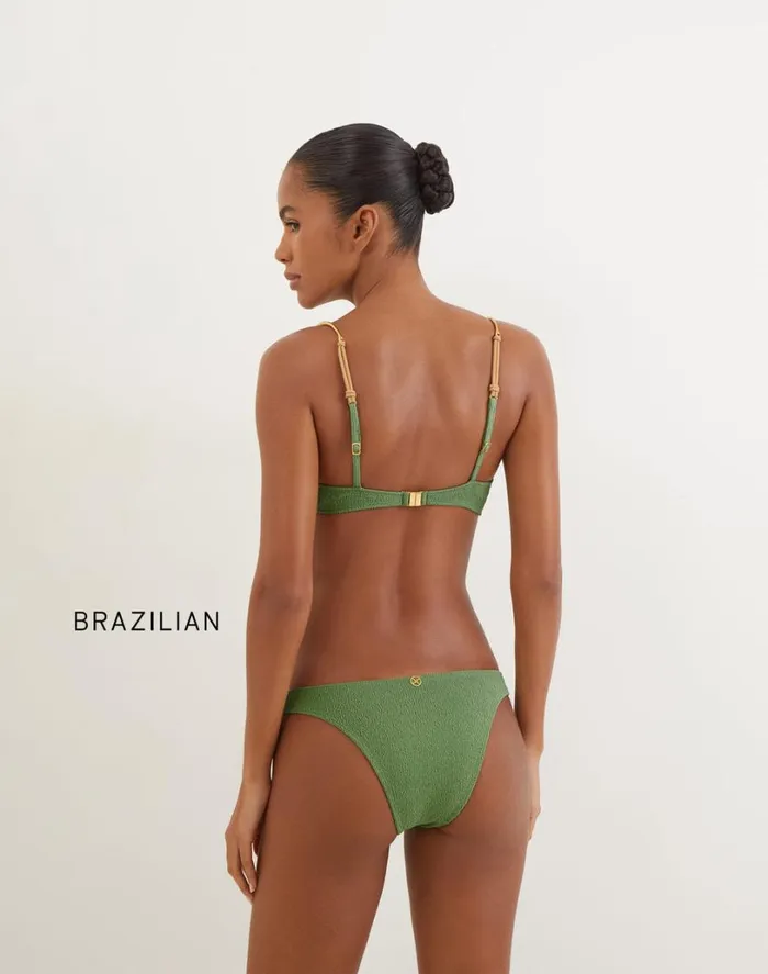 Tops Women ViX Paula Hermanny Firenze Mandy Amelia Top 8211 Aloe