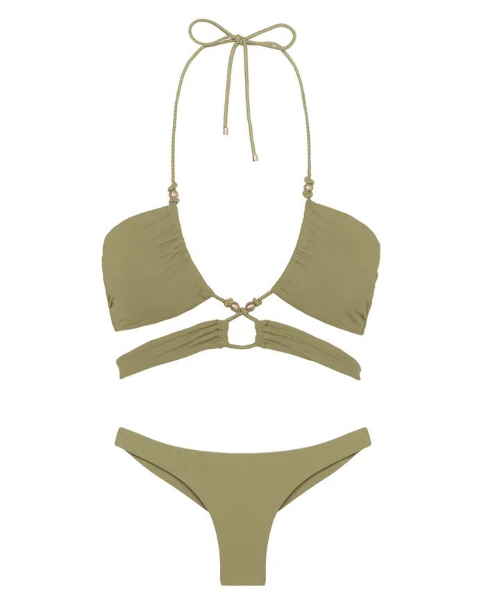 Tops Women ViX Paula Hermanny Gi Top 8211 Olivine