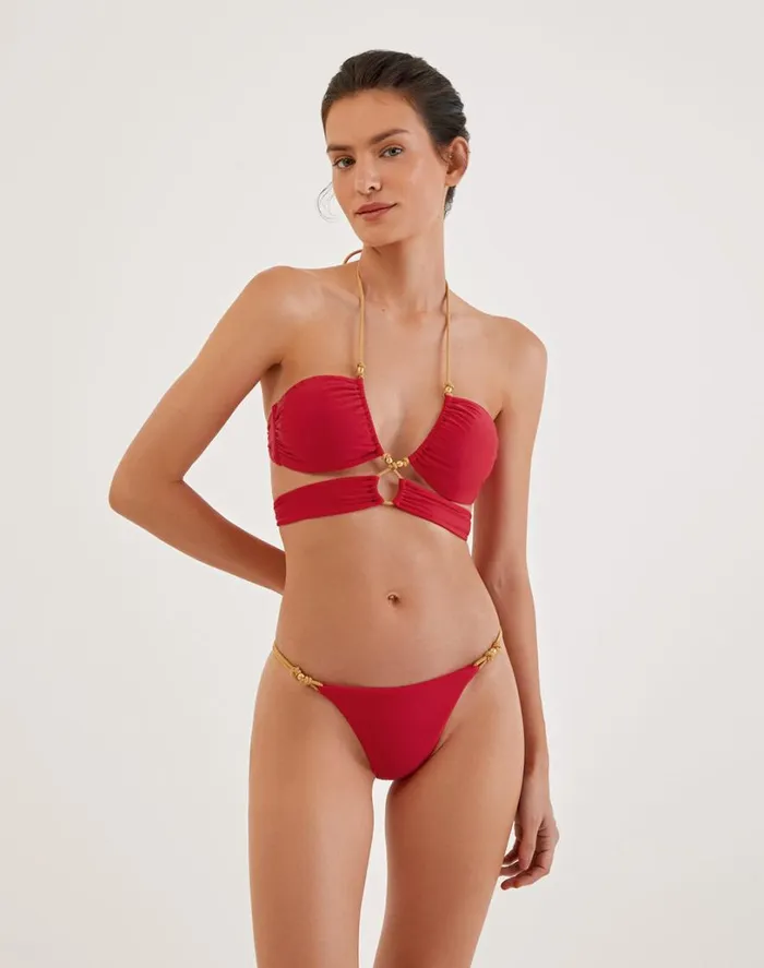 Tops Women ViX Paula Hermanny Gi Top 8211 Red Pepper