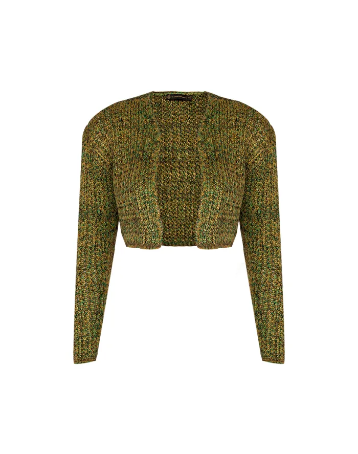 Tops Women ViX Paula Hermanny Knit Aria Sweater 8211 Green