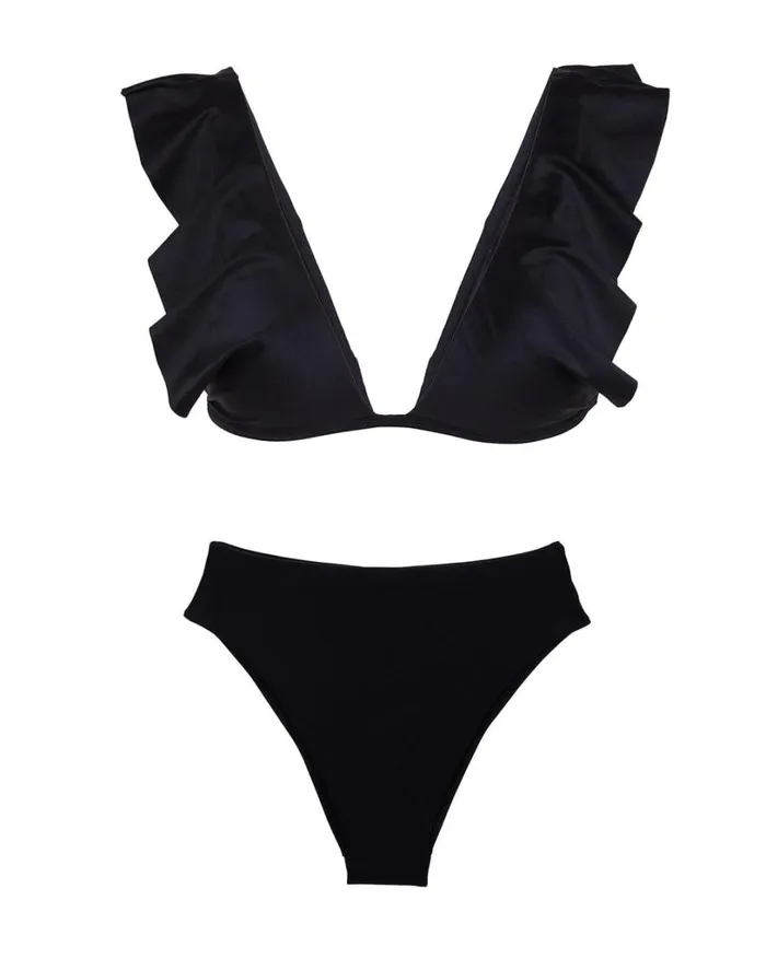Tops Women ViX Paula Hermanny Liz Top 8211 Black
