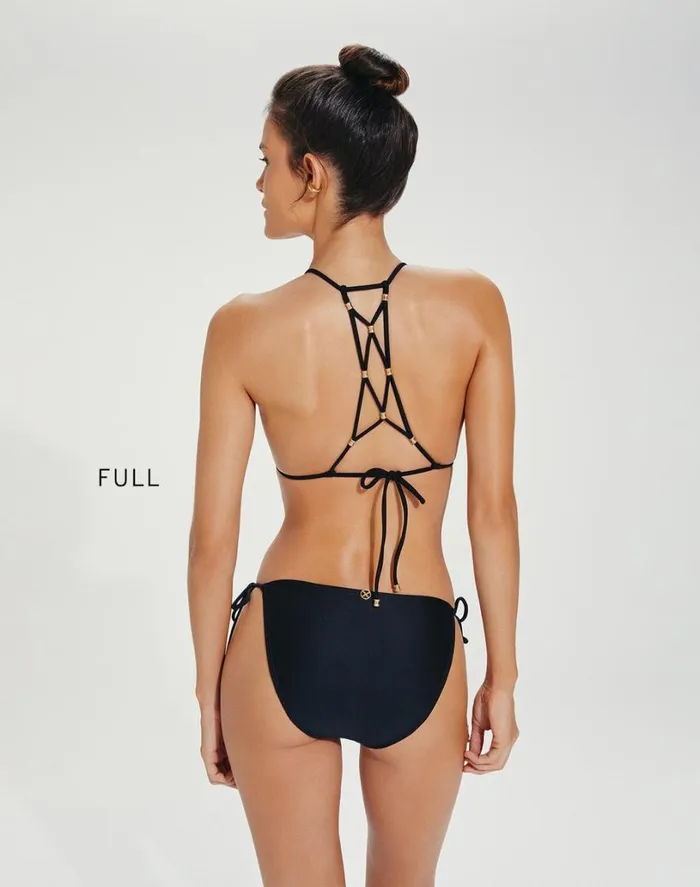 Tops Women ViX Paula Hermanny Lucy Triangle Top 8211 Black