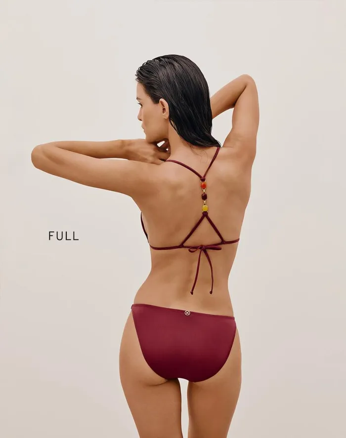 Tops Women ViX Paula Hermanny Martha T Back Top 8211 Cranberry