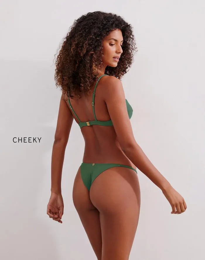 Tops Women ViX Paula Hermanny Matte Sienna Tri Top 8211 Aspen