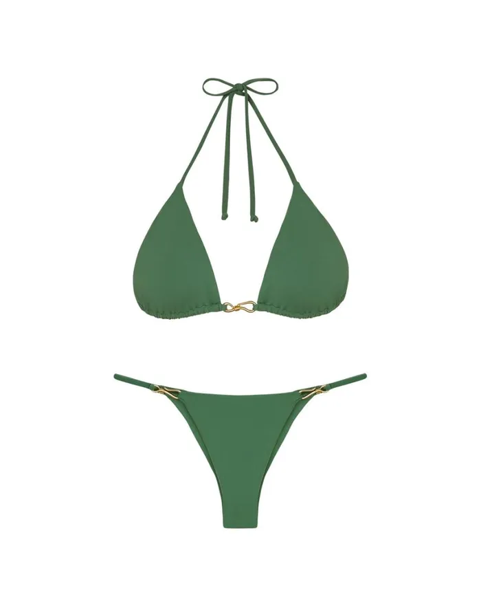 Tops Women ViX Paula Hermanny Matte Sienna Tri Top 8211 Aspen
