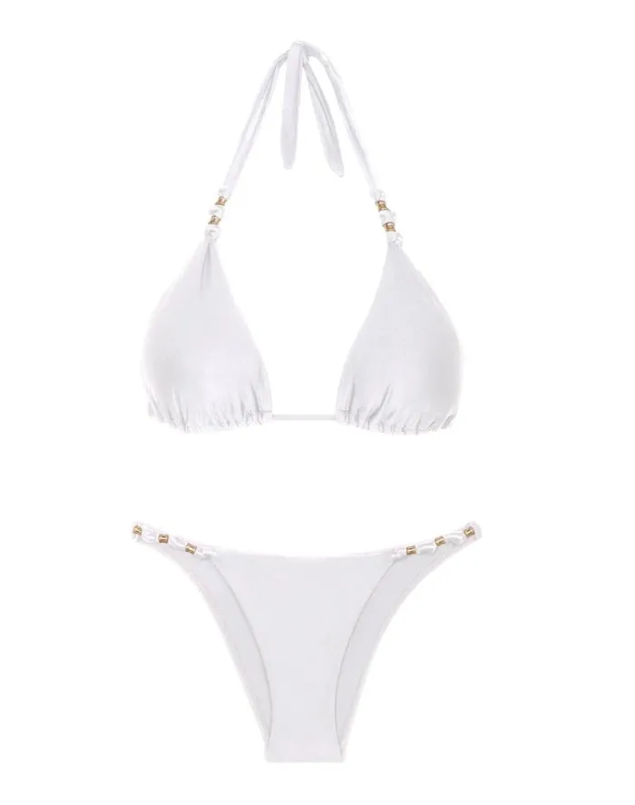 Tops Women ViX Paula Hermanny Paula Top 8211 White
