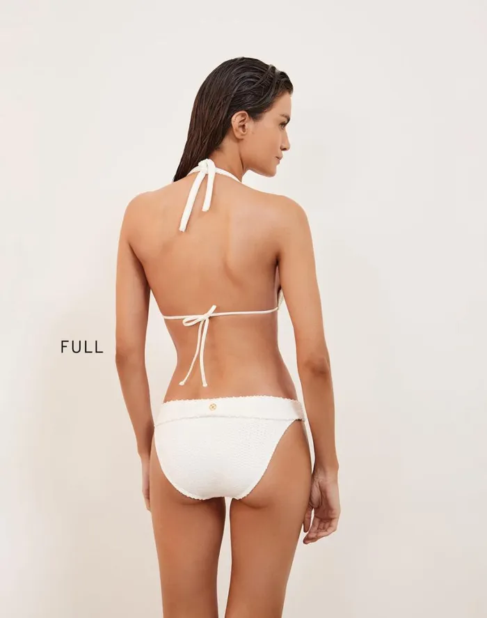 Tops Women ViX Paula Hermanny Scales Bia Tube Top 8211 Off White