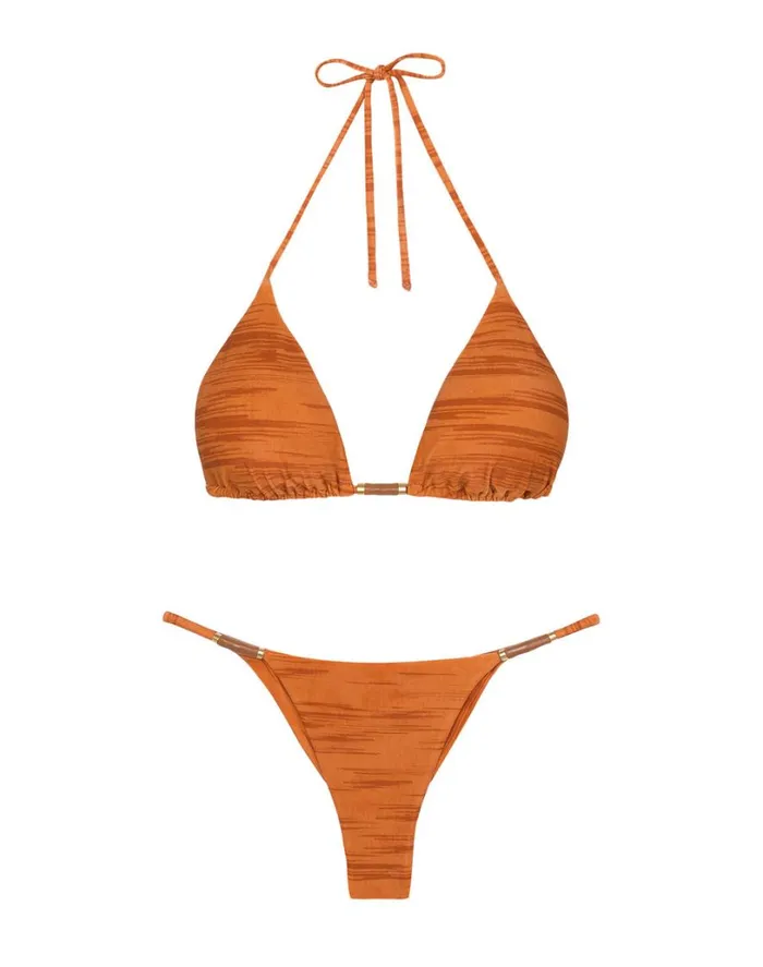Tops Women ViX Paula Hermanny Zora Tri Top 8211 Gingko