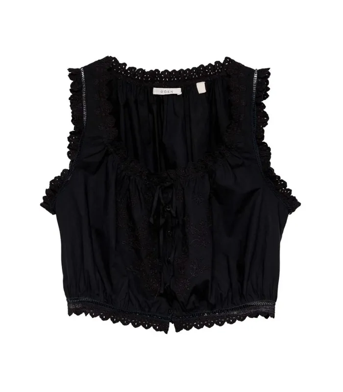 TRAVELER TOP Black Shop DEN Tops