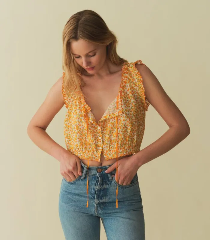TRAVELER TOP Clementine Daisy Fields Shop DEN Tops