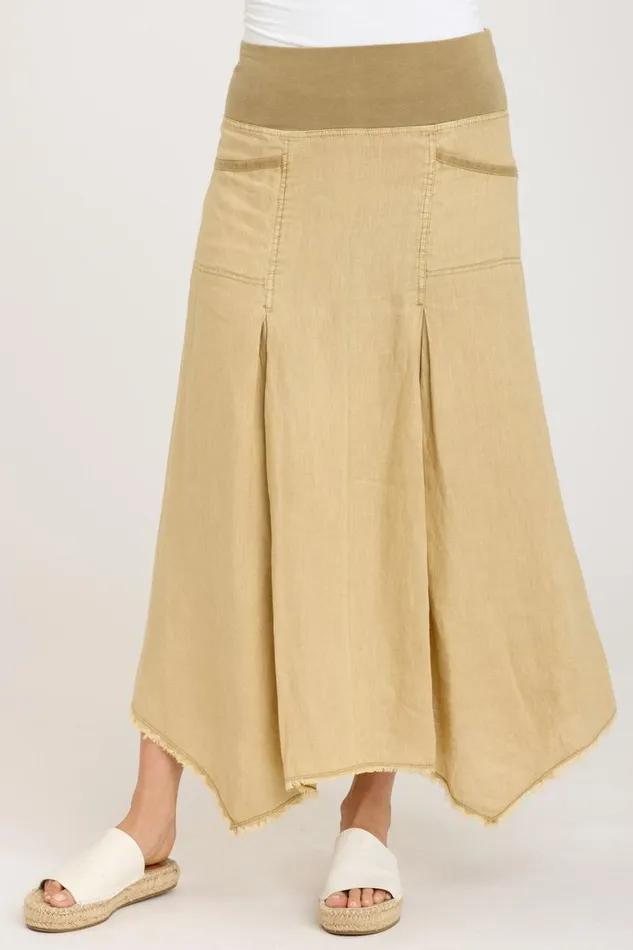 Triste Skirt Linwood Sands Pigment Clothing XCVI Skirts