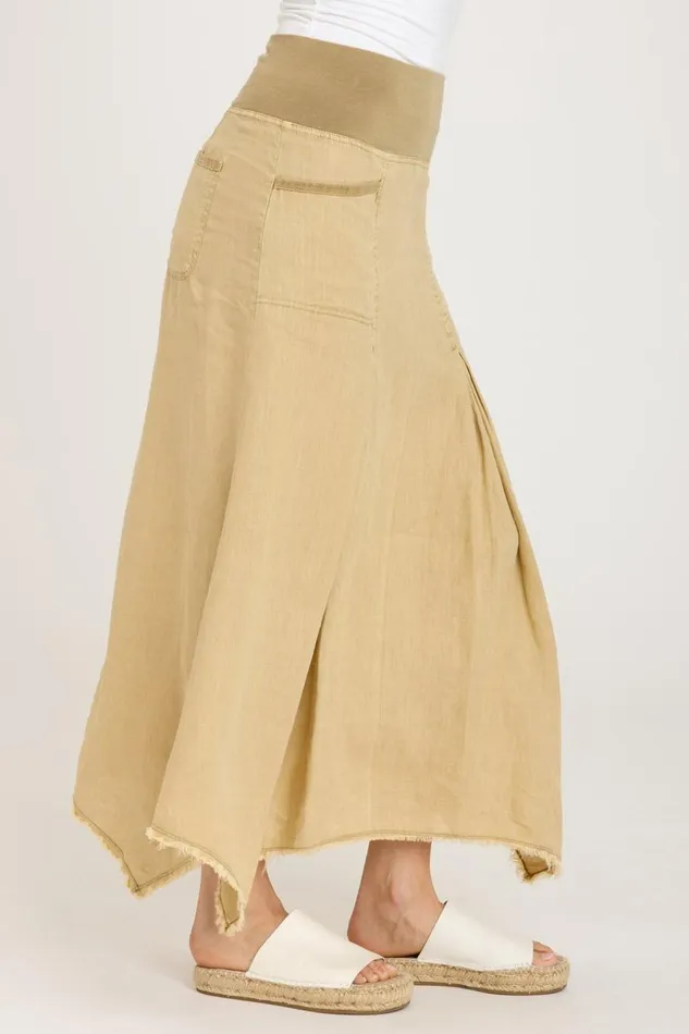 Triste Skirt Linwood Sands Pigment Clothing XCVI Skirts