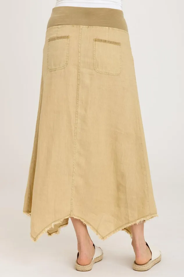 Triste Skirt Linwood Sands Pigment Clothing XCVI Skirts