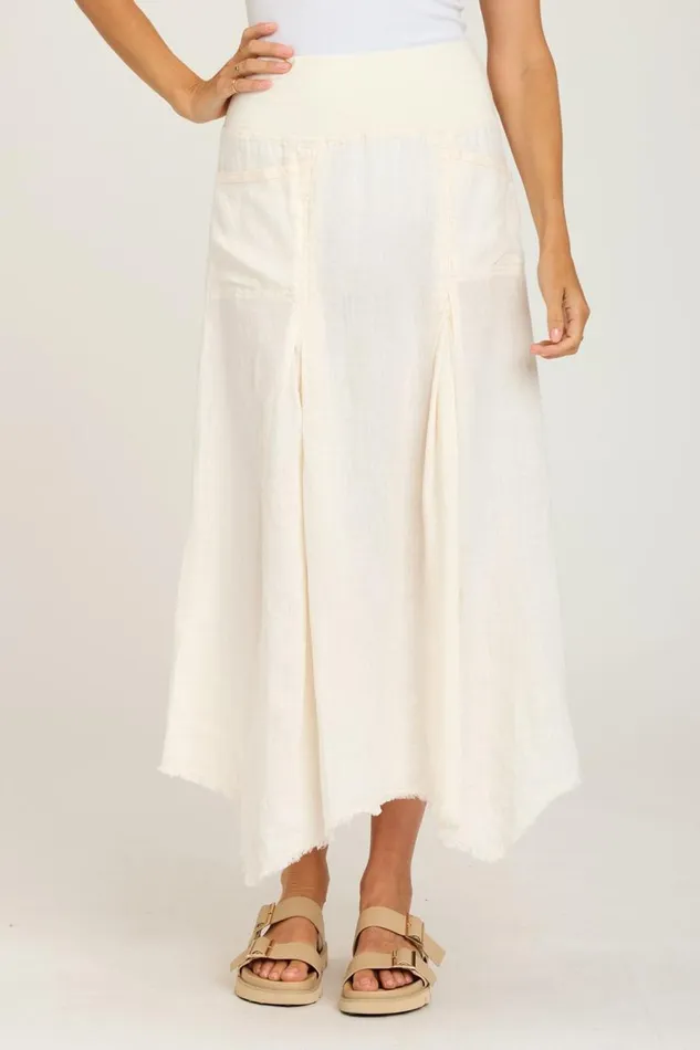 Triste Skirt Muted Primrose Clothing XCVI Skirts