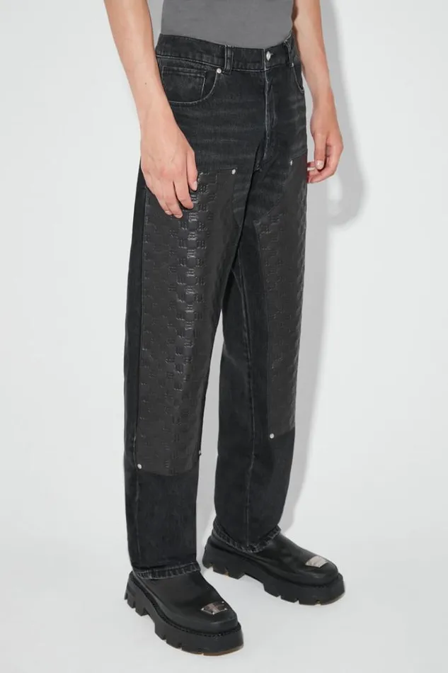 Trousers Men MISBHV Dark Room Carpenter Trousers Black