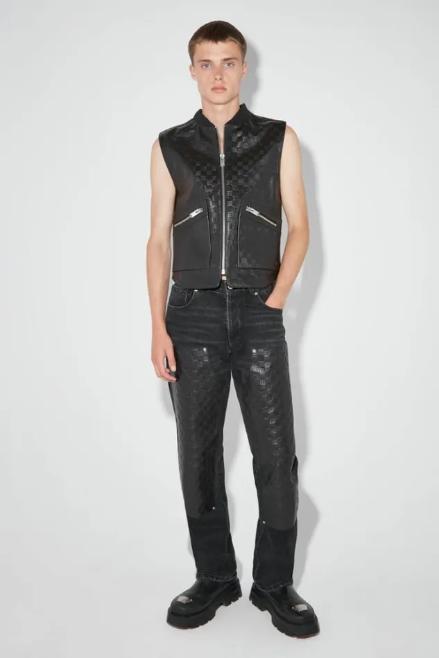 Trousers Men MISBHV Dark Room Carpenter Trousers Black