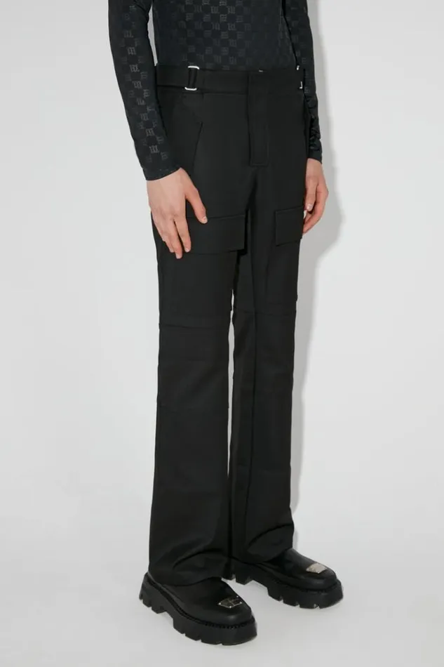 Trousers Men MISBHV Moto Tailoring Relaxed Trousers Black