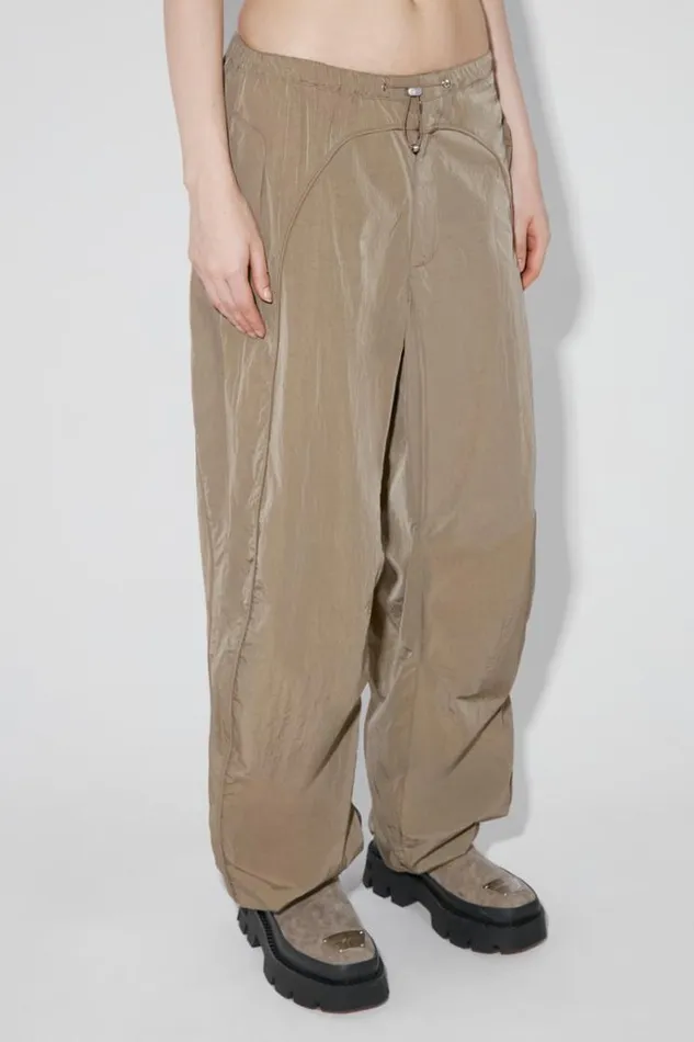 Trousers Women MISBHV Parachute Trousers Khaki