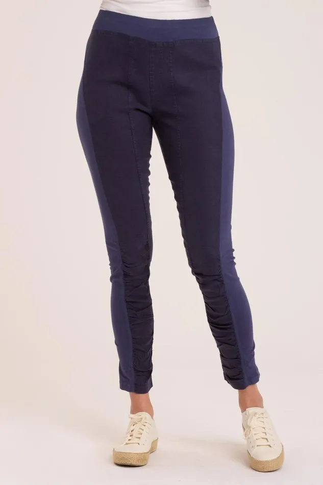 Twill Alexa Legging Navy Clothing XCVI Pants