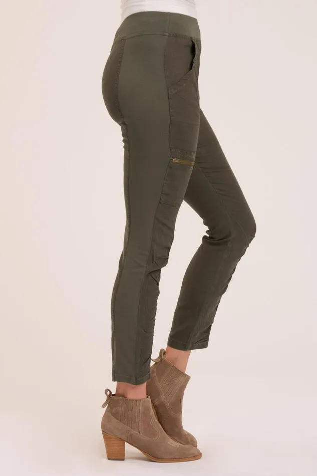 Twill Malanda Pant Olive Clothing XCVI Pants