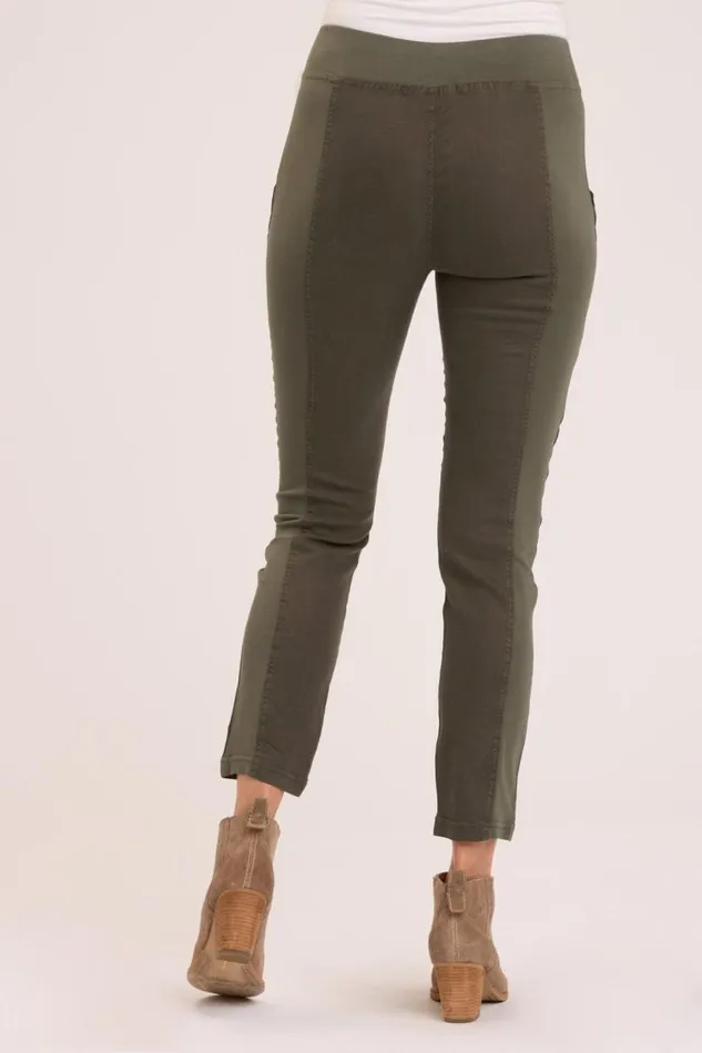 Twill Malanda Pant Olive Clothing XCVI Pants