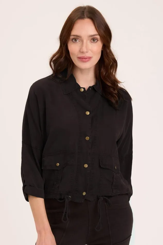 Vesuvio Jacket Black Clothing XCVI Jackets
