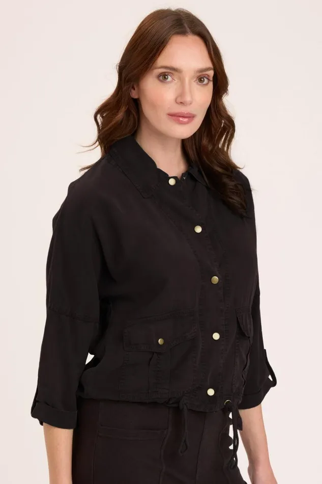 Vesuvio Jacket Black Clothing XCVI Jackets