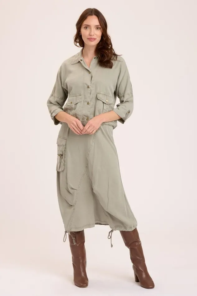 Vesuvio Jacket Grove Pigment Clothing XCVI Jackets