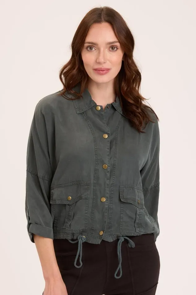 Vesuvio Jacket Hawthorn Leaf Clothing XCVI Jackets